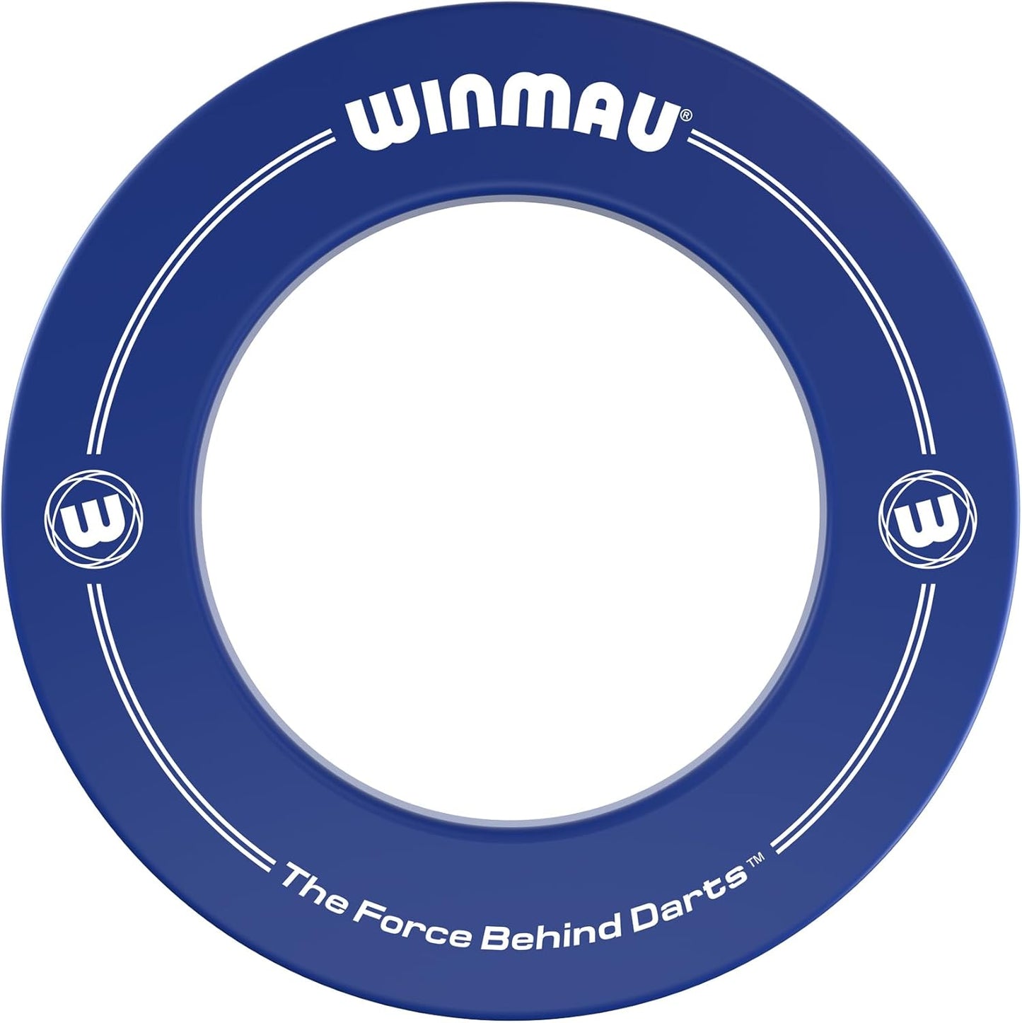 Printed Dart Board Surround Ring – Durable Backboard Wall Protector for Dartboards - Available in White, Black, Red & Blue - Professional Darts Accessories