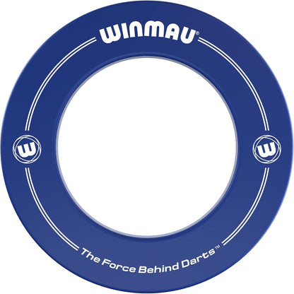 Printed Dart Board Surround Ring – Durable Backboard Wall Protector for Dartboards - Available in White, Black, Red & Blue - Professional Darts Accessories