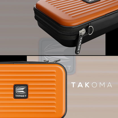 Takoma XL Darts Wallet - Darts Case Holds 6 Darts, Protective EVA Dart Holder with Double Zip Lock Inner Pouches - Professional Darts Accessories
