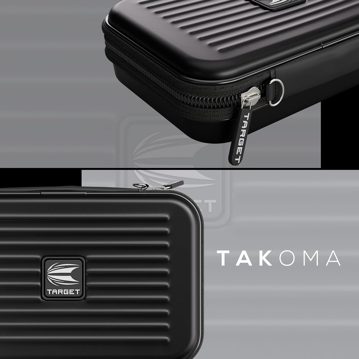 Takoma XL Darts Wallet - Darts Case Holds 6 Darts, Protective EVA Dart Holder with Double Zip Lock Inner Pouches - Professional Darts Accessories