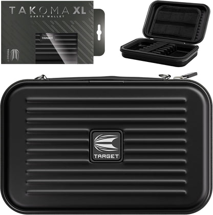 Takoma XL Darts Wallet - Darts Case Holds 6 Darts, Protective EVA Dart Holder with Double Zip Lock Inner Pouches - Professional Darts Accessories