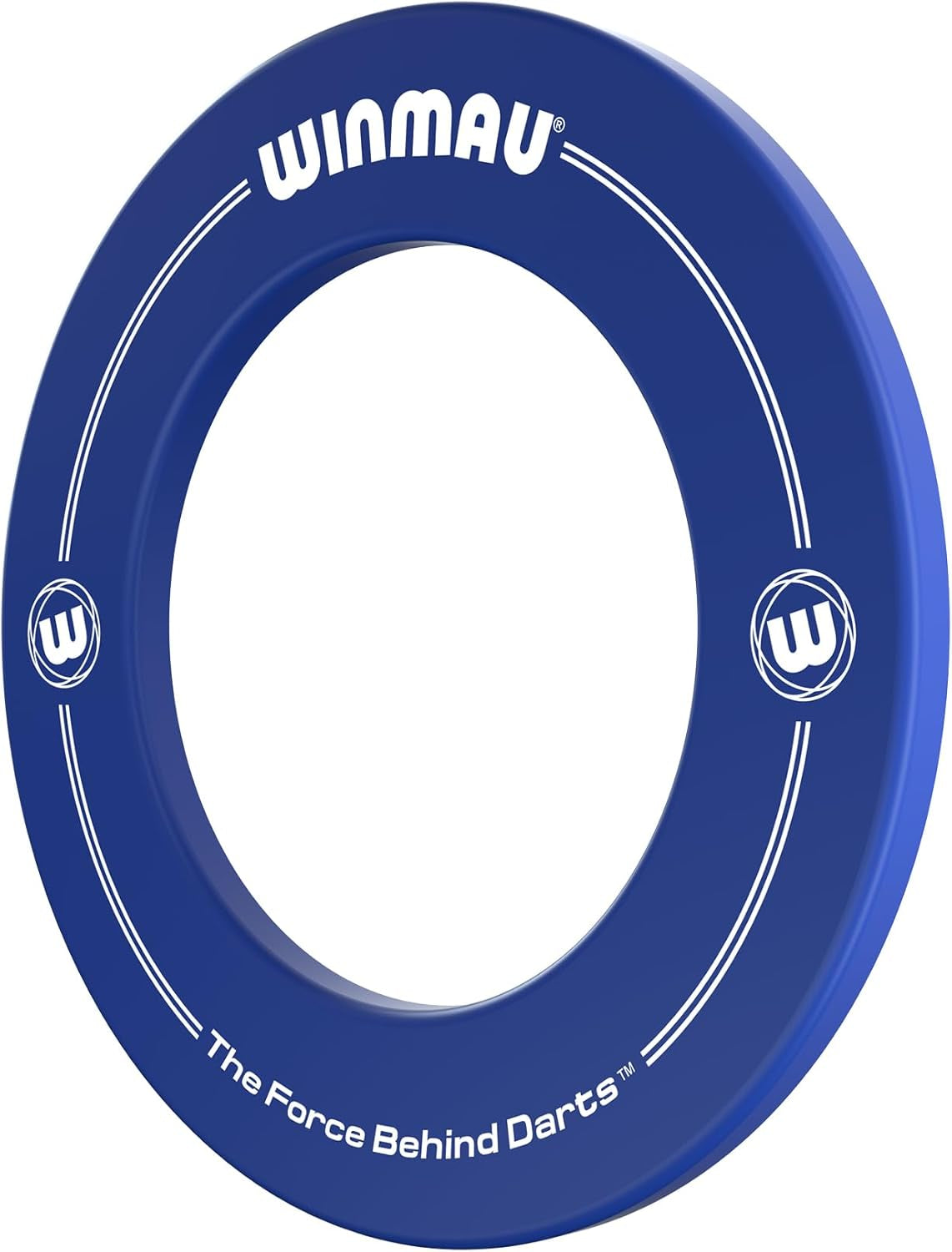 Printed Dart Board Surround Ring – Durable Backboard Wall Protector for Dartboards - Available in White, Black, Red & Blue - Professional Darts Accessories
