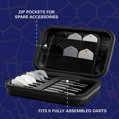 Josh Rock Takoma Wallet, XL – Josh Rock Darts Case, Darts Holder, Darts Wallet, Darts Set Storage Cases, “Rocky” Dart Case, Professional Darts Accessories