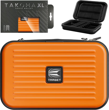 Takoma XL Darts Wallet - Darts Case Holds 6 Darts, Protective EVA Dart Holder with Double Zip Lock Inner Pouches - Professional Darts Accessories