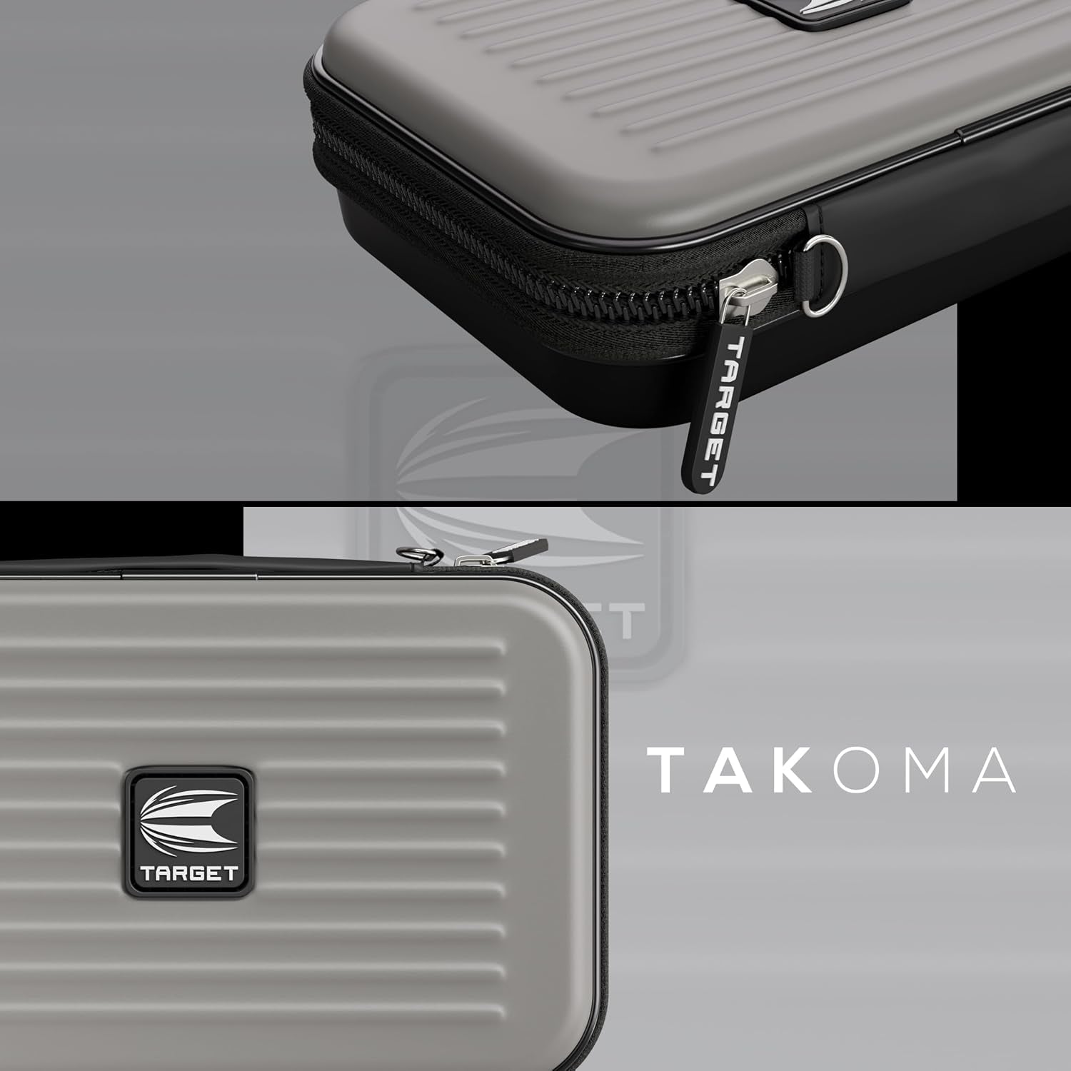 Takoma XL Darts Wallet - Darts Case Holds 6 Darts, Protective EVA Dart Holder with Double Zip Lock Inner Pouches - Professional Darts Accessories
