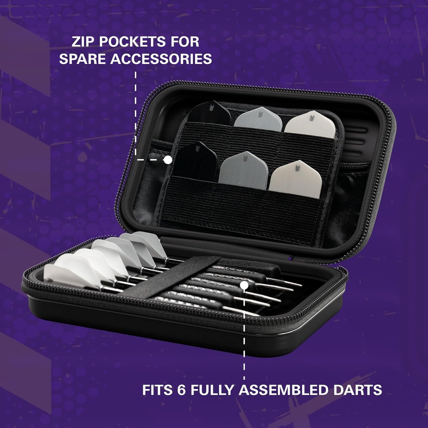 Luke Littler XL Takoma Wallet – Luke Littler Darts Case, Darts Holder, XL Dart Wallet, Darts Set Storage Cases, “The Nuke” Dart Case