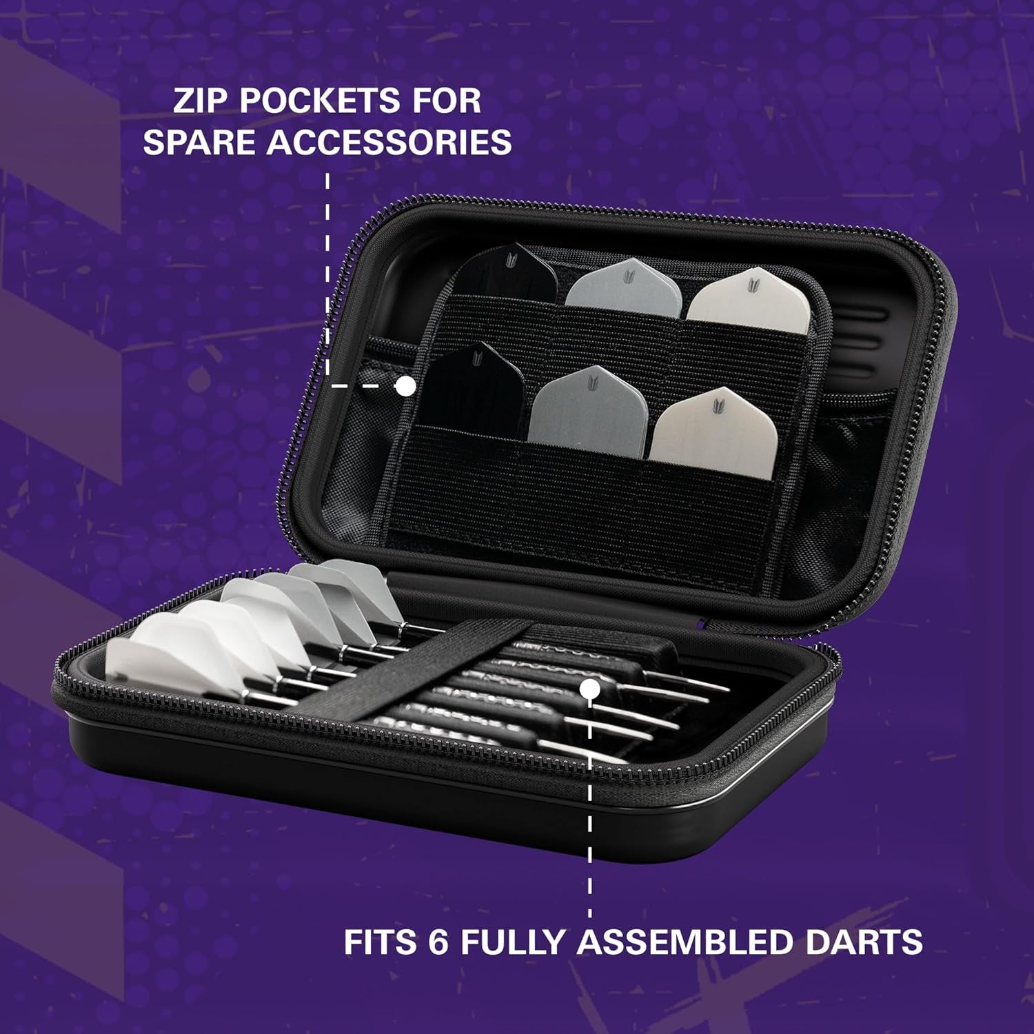 Luke Littler XL Takoma Wallet – Luke Littler Darts Case, Darts Holder, XL Dart Wallet, Darts Set Storage Cases, “The Nuke” Dart Case